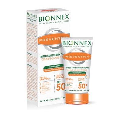 Bionnex Preventiva Tinted Renkli Güneş Kremi Spf